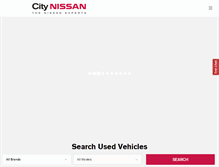 Tablet Screenshot of citynissan.co.nz